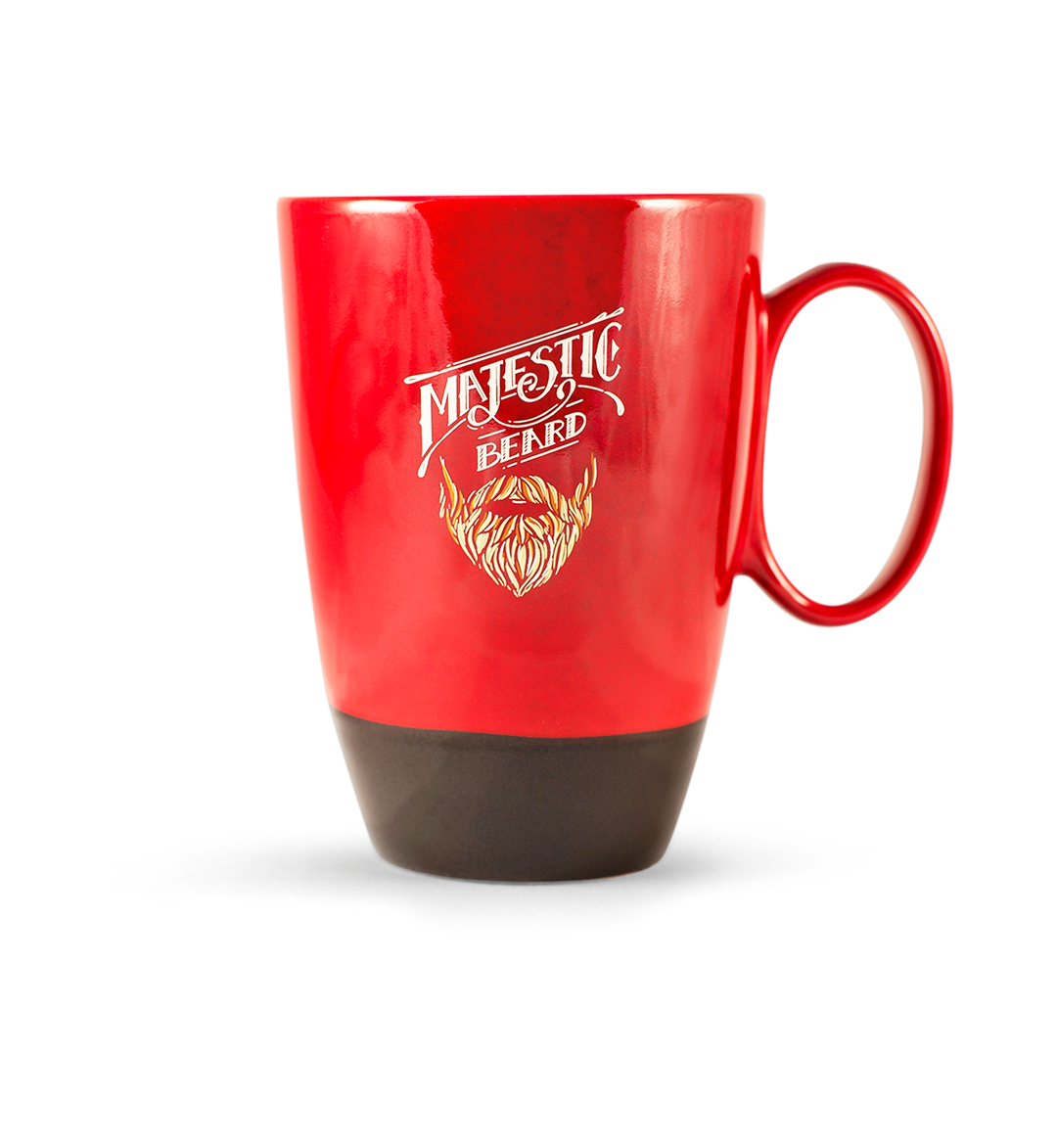 Majestic Beard Ceramic Coffee Mug